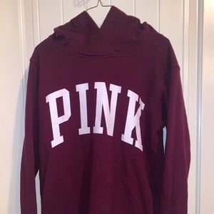 PINK Victoria’s Secret Maroon Hoodie